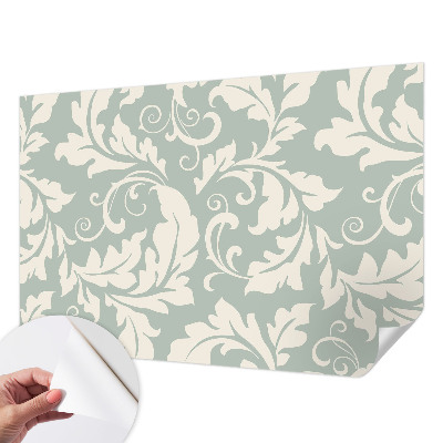 Fotomural decorativo para cabecero de cama con diseño de hojas decorativas