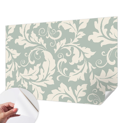 Fotomural decorativo para cabecero de cama con diseño de hojas decorativas