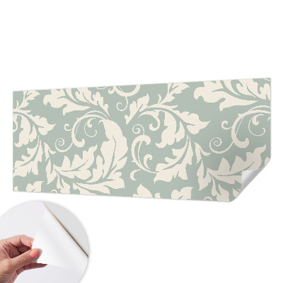 Fotomural decorativo para cabecero de cama con diseño de hojas decorativas