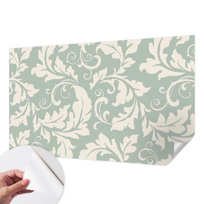 Fotomural decorativo para cabecero de cama con diseño de hojas decorativas