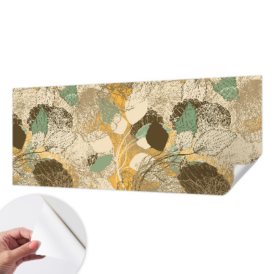 Mural de pared con estampado hermoso Belleza vegetal