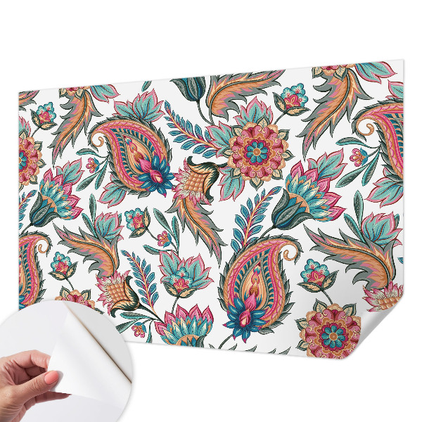 Papel mural texturado decorativo Patrón oriental