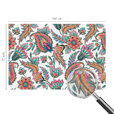 Papel mural texturado decorativo Patrón oriental