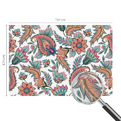 Papel mural texturado decorativo con un patrón oriental