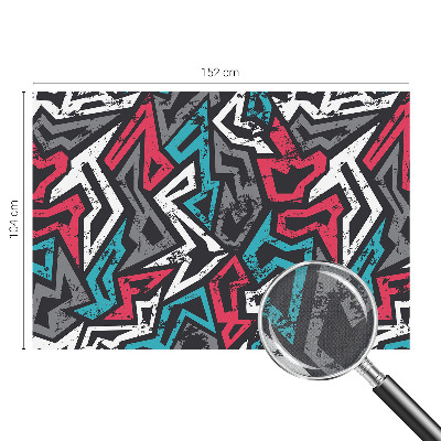 Papel mural con patrón decorativo Mosaico abstracto