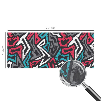 Papel mural con patrón decorativo Mosaico abstracto