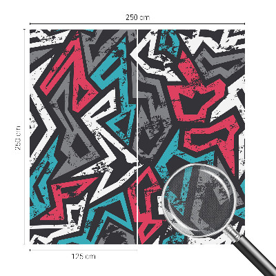 Papel mural con patrón decorativo Mosaico abstracto