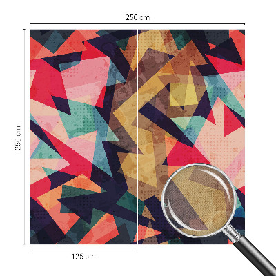 Fotomural decorativo para cabecero de cama Patrón colorido