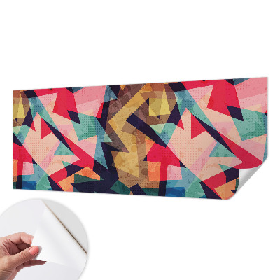 Fotomural decorativo para cabecero de cama Patrón colorido