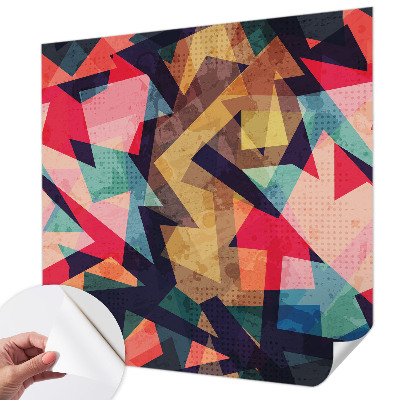 Fotomural decorativo para cabecero de cama Patrón colorido