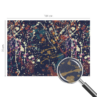 Papel mural texturado decorativo Abstracción colorida