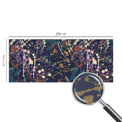 Papel mural texturado decorativo Abstracción colorida