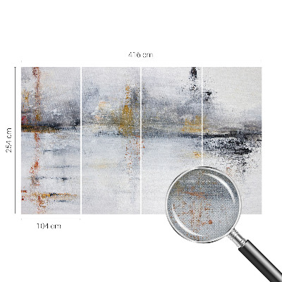 Papel mural texturado decorativo Abstracción armoniosa