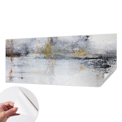 Papel mural texturado decorativo con un diseño de abstracción armoniosa
