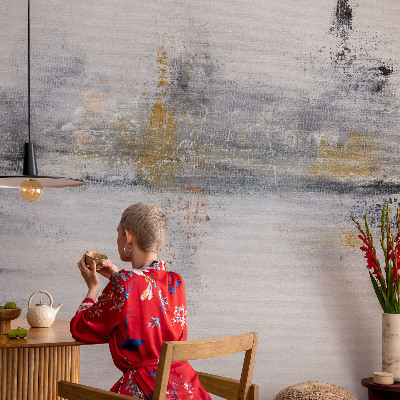 Papel mural texturado decorativo Abstracción armoniosa