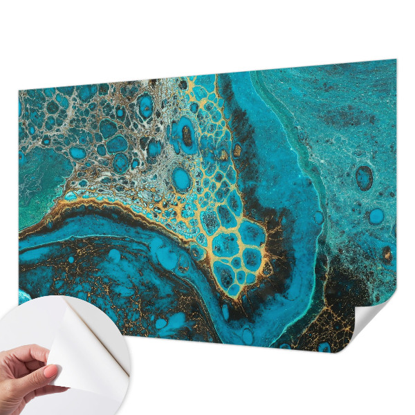 Papel mural con patrón decorativo con una estructura abstracta