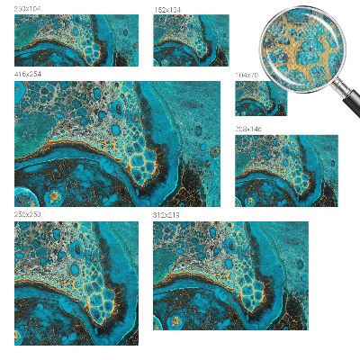 Papel mural con patrón decorativo Estructura abstracta