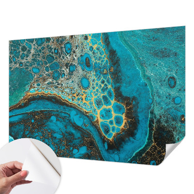 Papel mural con patrón decorativo con una estructura abstracta