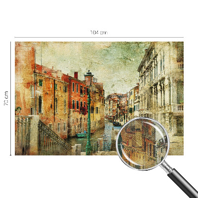 Fotomural decorativo para cabecero de cama con impresión urbana