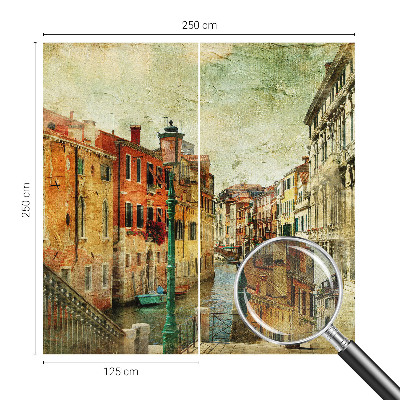 Fotomural decorativo para cabecero de cama con impresión urbana