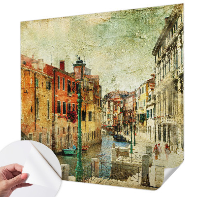 Fotomural decorativo para cabecero de cama con impresión urbana
