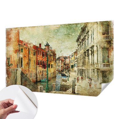 Fotomural decorativo para cabecero de cama con impresión urbana