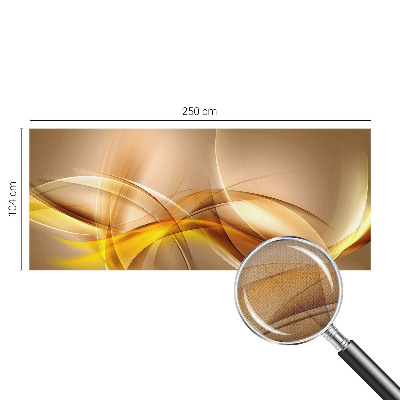 Papel mural con patrón decorativo Líneas suaves