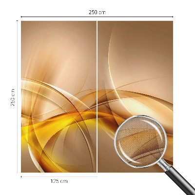 Papel mural con patrón decorativo Líneas suaves