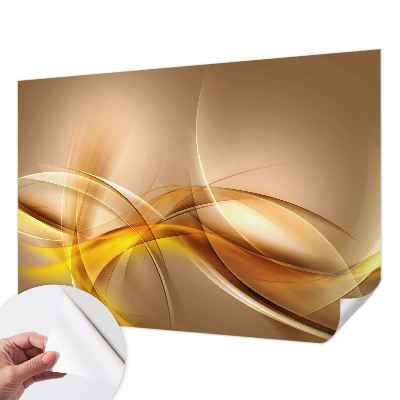 Papel mural con patrón decorativo Líneas suaves