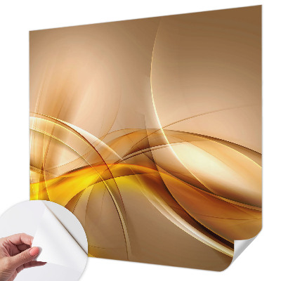 Papel mural con patrón decorativo con líneas suaves