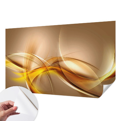 Papel mural con patrón decorativo con líneas suaves