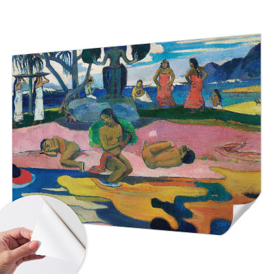 Papel mural texturado decorativo Escapada tropical