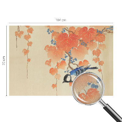 Papel mural con patrón decorativo Armonía del Vino