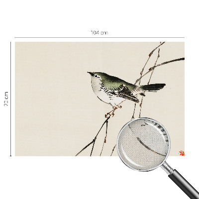 Mural de pared con estampado hermoso Ave armoniosa