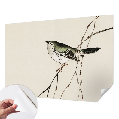 Mural de pared con estampado hermoso Ave armoniosa