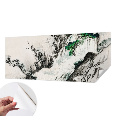 Mural de pared con estampado hermoso Cascada natural