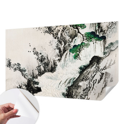 Mural de pared con estampado hermoso Cascada natural