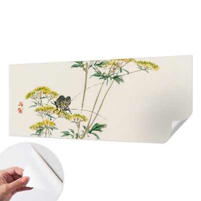 Fotomural decorativo para cabecero de cama Flores naturaleza