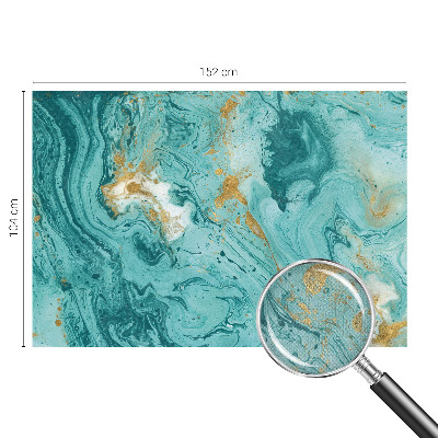 Mural de pared con estampado hermoso olas del mar