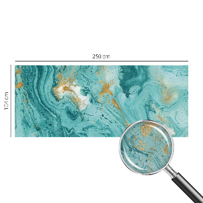 Mural de pared con estampado hermoso olas del mar