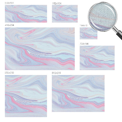 Papel mural texturado decorativo remolino pastel