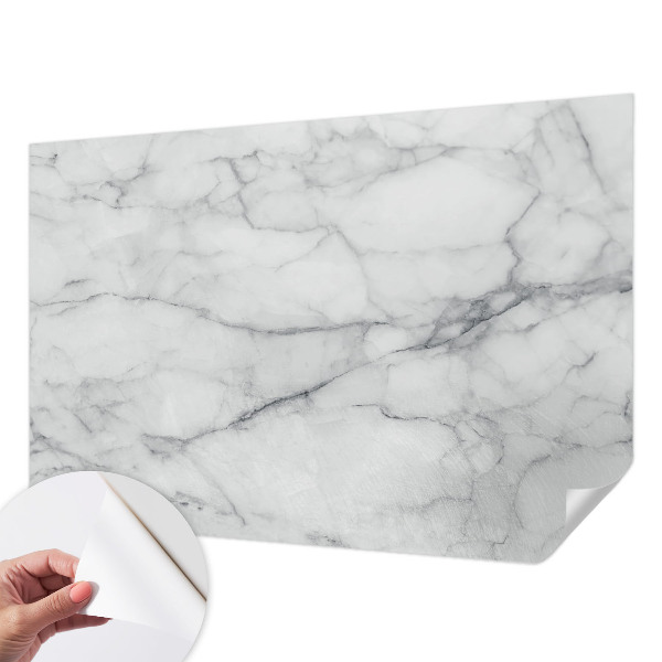 Fotomural decorativo para cabecero de cama Elegancia del mármol