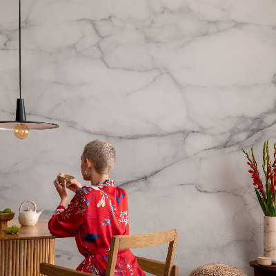 Fotomural decorativo para cabecero de cama Elegancia del mármol