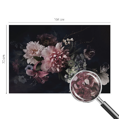 Papel mural con patrón decorativo Arreglo floral