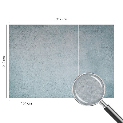 Papel mural texturado decorativo Hormigón gris