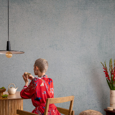 Papel mural texturado decorativo Hormigón gris