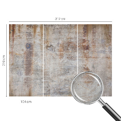 Fotomural decorativo para cabecero de cama Superficie en bruto