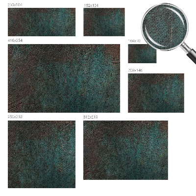 Papel mural con patrón decorativo Superficie rústica