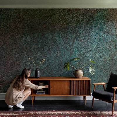 Papel mural con patrón decorativo Superficie rústica