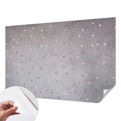 Papel mural texturado decorativo con diseño de puntos simétricos